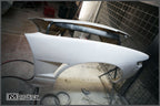 Installed View - Nissan Silvia S13: M-Sport Style +25mm Front Vented Guards