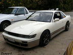 Installed View - Nissan Silvia S13: Nismo Aero Style Front Bumper