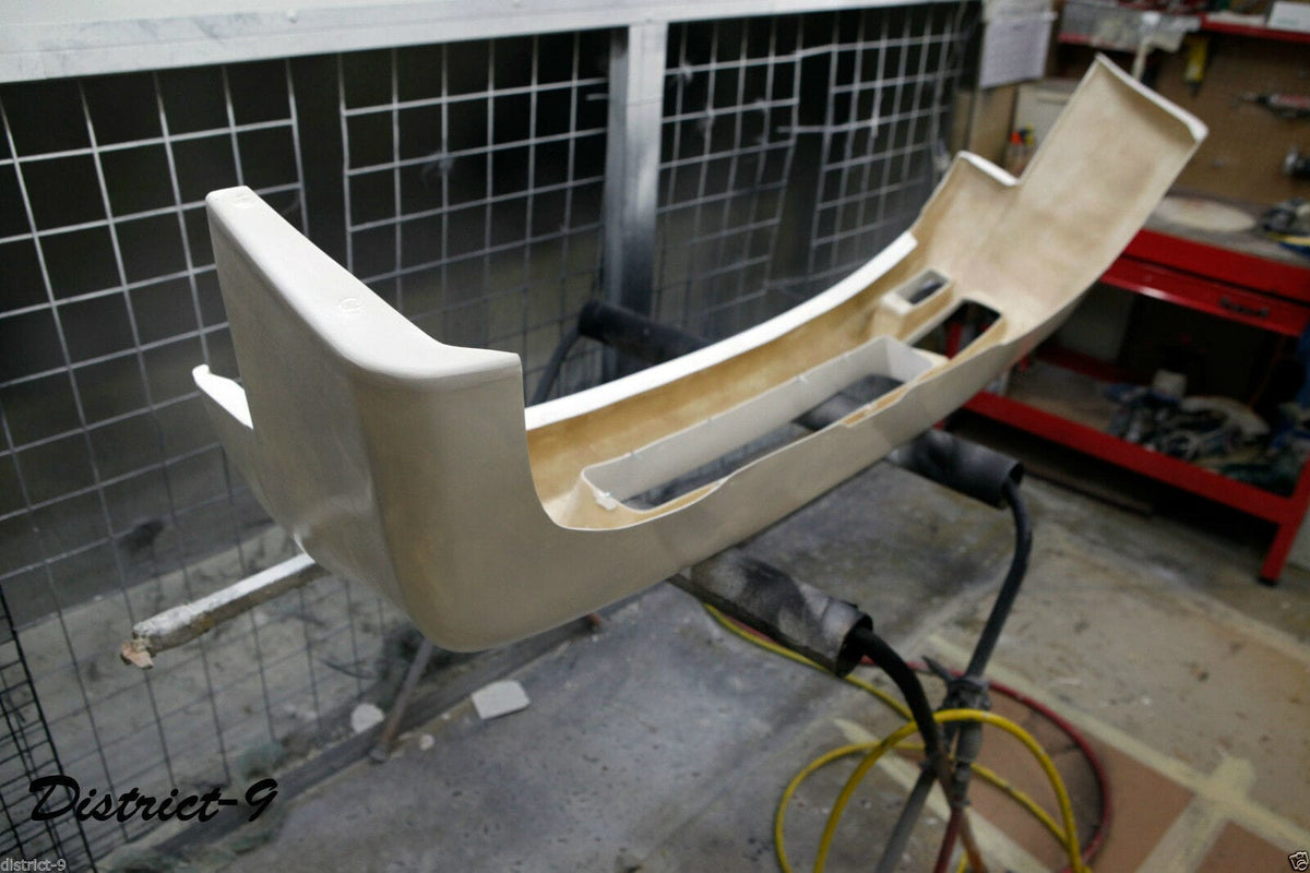 Installed View - Nissan Silvia S13: Nismo Aero Style Front Bumper