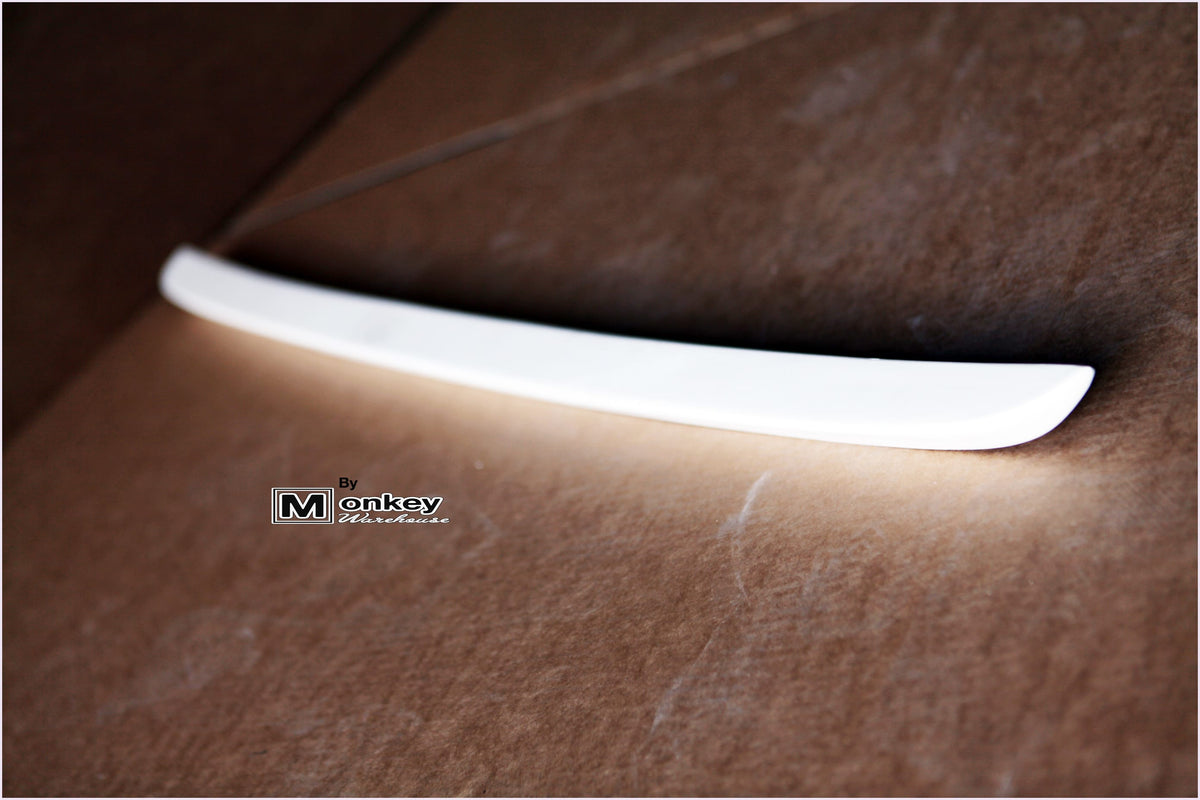 Installed View - Nissan Silvia S13: Origin Style Rear Boot Lip Drift Wing