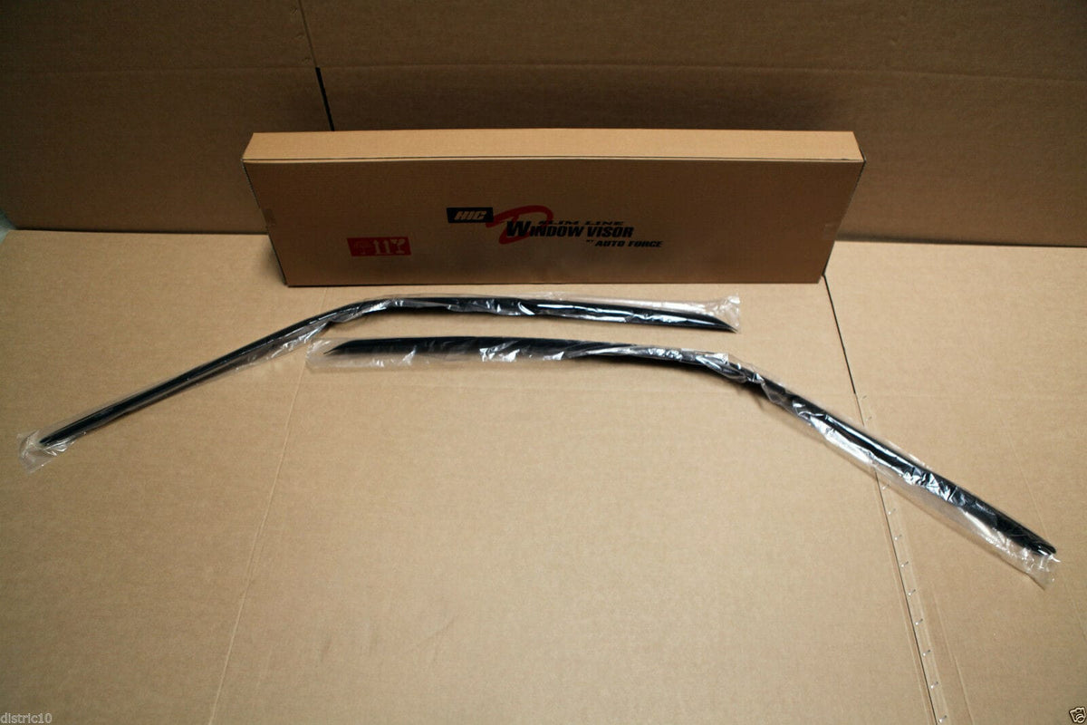 Installed View - Nissan Silvia S13: Premium Window Visors