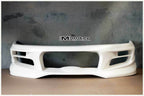 Installed View - Nissan Silvia S13: Uras Type S Style Front Bumper
