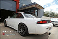 Installed View - Nissan Silvia S14 200SX 240SX Coupe (1995-1998): Premium Roof Spoiler