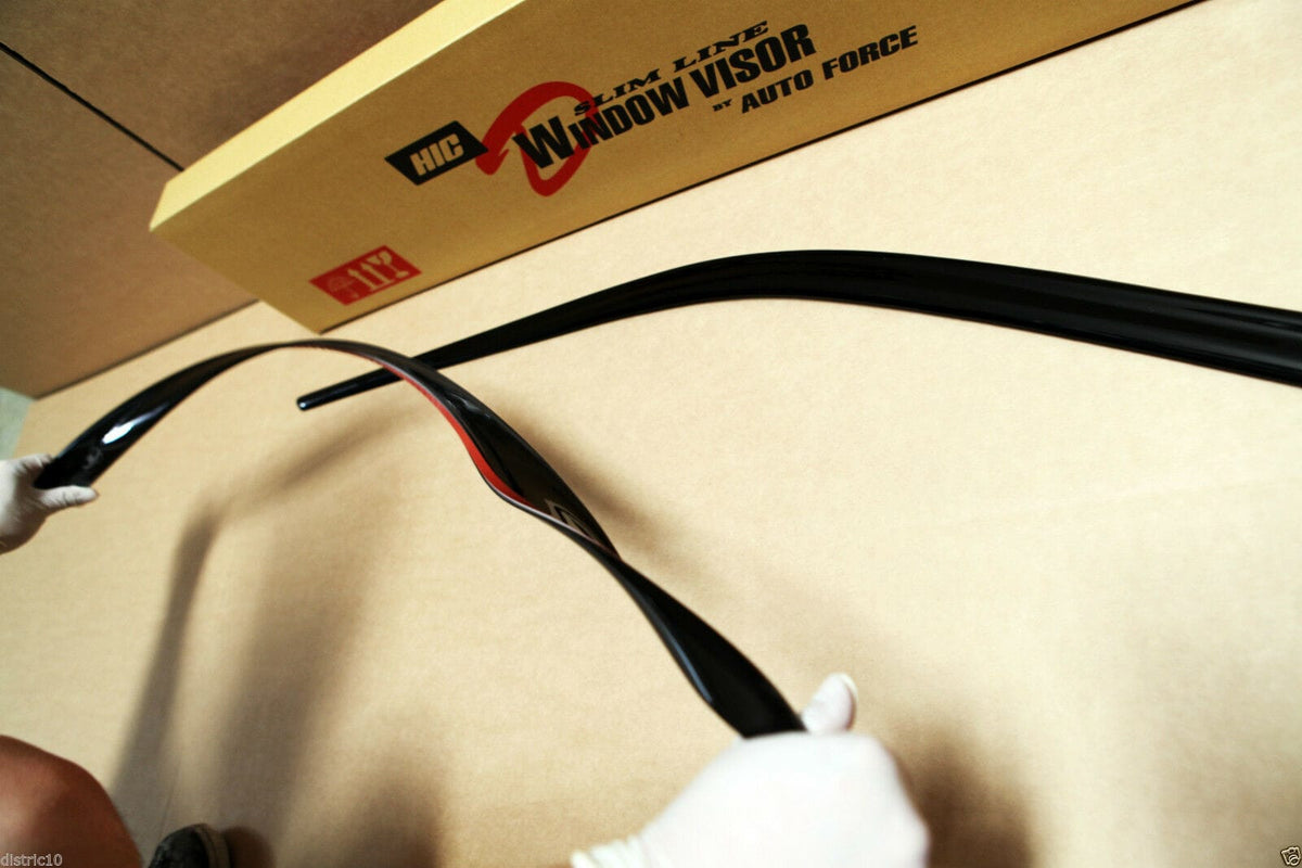 Installed View - Nissan Silvia S14 / 200SX / 240SX: Premium Window Visors