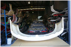 Installed View - Nissan Silvia S14 Kouki: Rocket Bunny Style Front Bumper