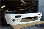 Installed View - Nissan Silvia S14 Kouki: Rocket Bunny Style Front Bumper