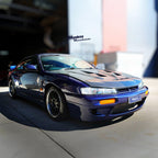 Installed View - Nissan Silvia S14 Kouki: Rocket Bunny Style Front Bumper
