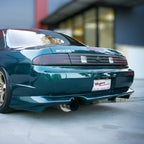 Installed View - Nissan Silvia S14: Uras Type S Style Rear Bumper