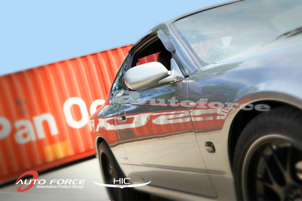 Installed View - Nissan Silvia S15 / 200SX: Premium Window Visors