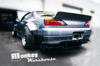 Installed View - Nissan Silvia S15 / 200SX: Rocket Bunny Style Drift Wing