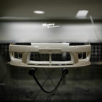 Installed View - Nissan Silvia S15: Aero Style JDM Front Bumper