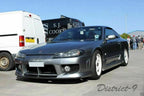 Installed View - Nissan Silvia S15: Aero Style JDM Front Bumper