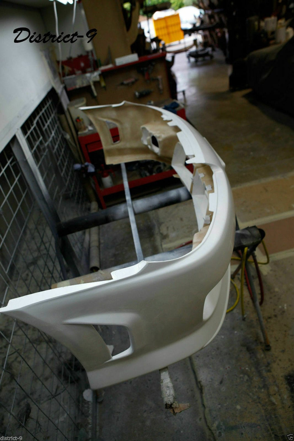 Installed View - Nissan Silvia S15: Aero Style JDM Front Bumper
