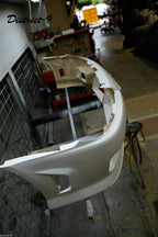 Installed View - Nissan Silvia S15: Aero Style JDM Front Bumper