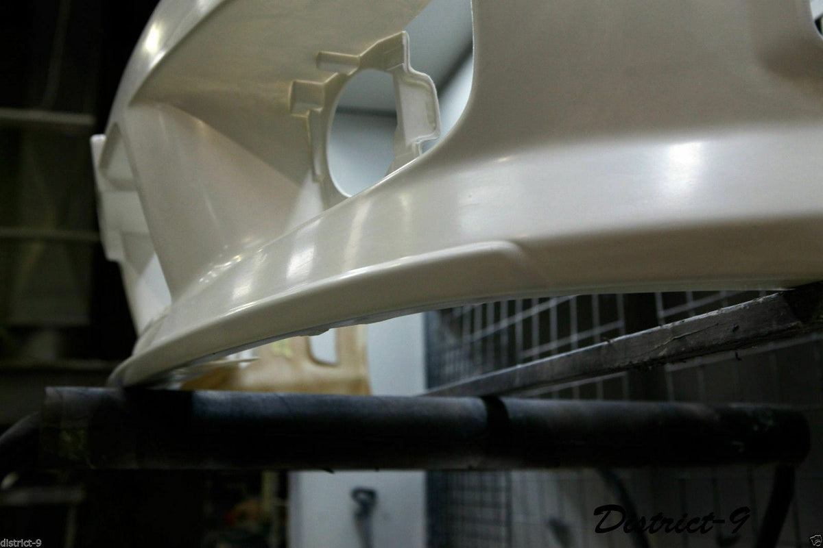 Installed View - Nissan Silvia S15: Aero Style JDM Front Bumper