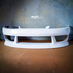 Installed View - Nissan Silvia S15: Vertex Style Front Bumper
