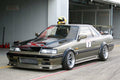 Installed View - Nissan Skyline R31 Coupe: 4-Piece Wheel Flare Set