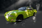 Installed View - Nissan Skyline R32 Coupe (1989-1994): Premium Window Visors