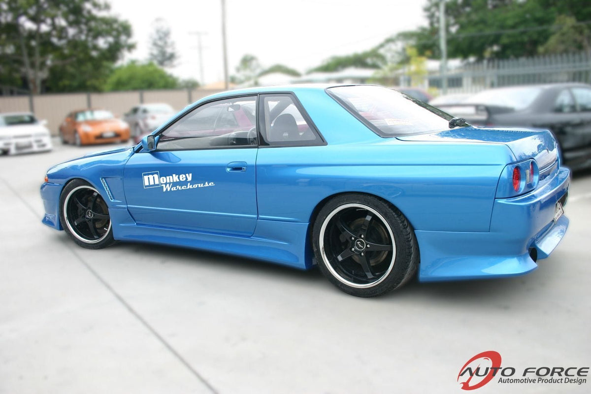 Installed View - Nissan Skyline R32 Coupe: Vertex Style Full Body Kit