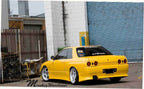 Installed View - Nissan Skyline R32 Coupe: Vertex Style Side Skirts