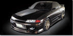 Installed View - Nissan Skyline R32: Do-Luck Style Front Bumper