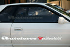 Installed View - Nissan Skyline R32 GTR (1989-1994): Premium Window Visors
