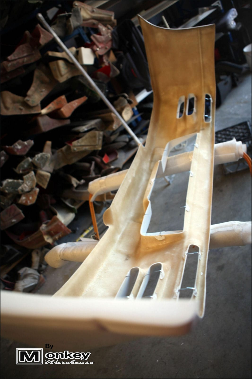 Installed View - Nissan Skyline R32: GTR Style Front Bumper