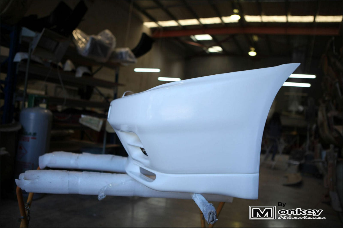 Installed View - Nissan Skyline R32: GTR Style Front Bumper