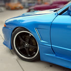 Installed View - Nissan Skyline R32 GTS/GTS-T: Origin Style +25mm Front Guards