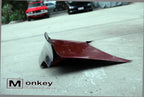 Installed View - Nissan Skyline R32: Rocket Bunny Style Rear Boot Drift Wing