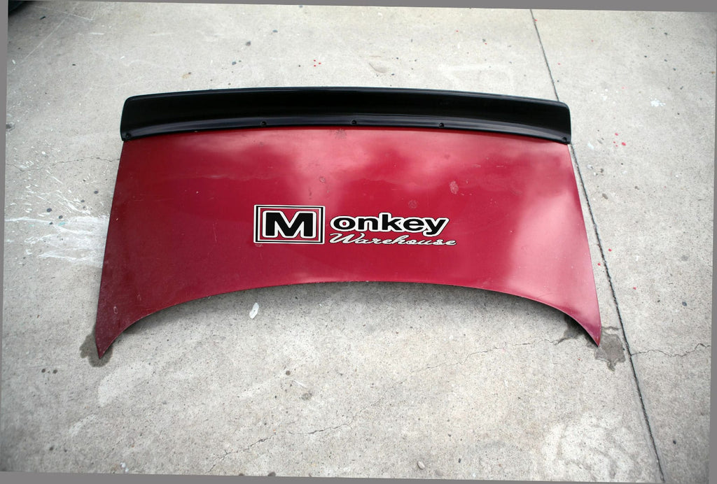 Installed View - Nissan Skyline R32: Rocket Bunny Style Rear Boot Drift Wing