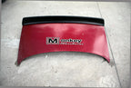 Installed View - Nissan Skyline R32: Rocket Bunny Style Rear Boot Drift Wing