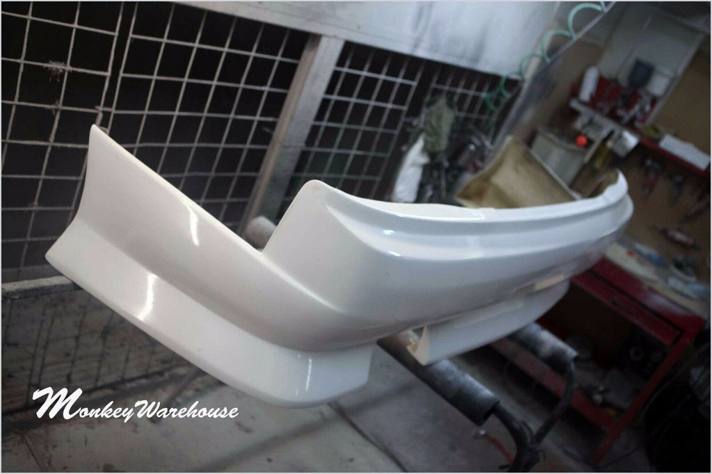 Installed View - Nissan Skyline R33 Coupe: Duce Style Rear Bumper