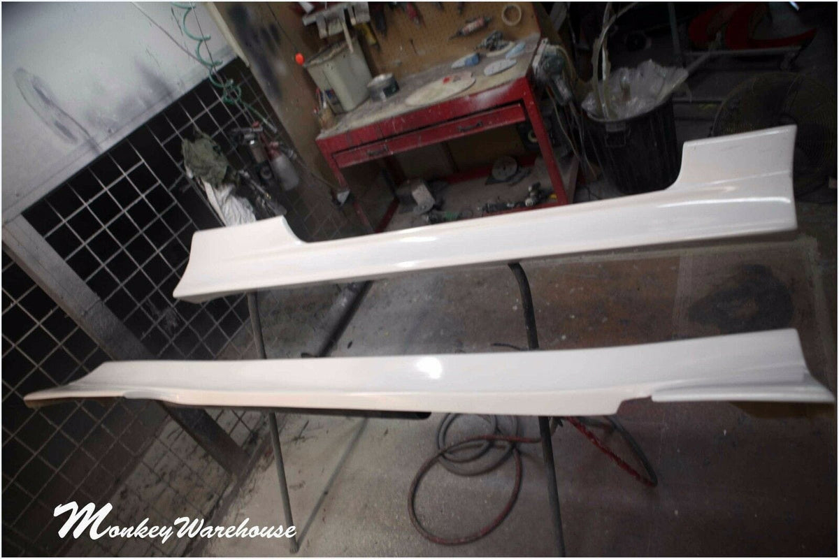 Installed View - Nissan Skyline R33 Coupe: Duce Style Side Skirts