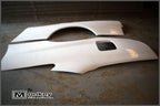 Installed View - Nissan Skyline R33 Coupe: GTR Style Rear Quarter Panels