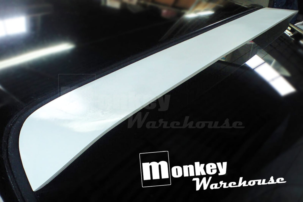 Installed View - Nissan Skyline R33 Coupe: JDM Rear Roof Drift Wing