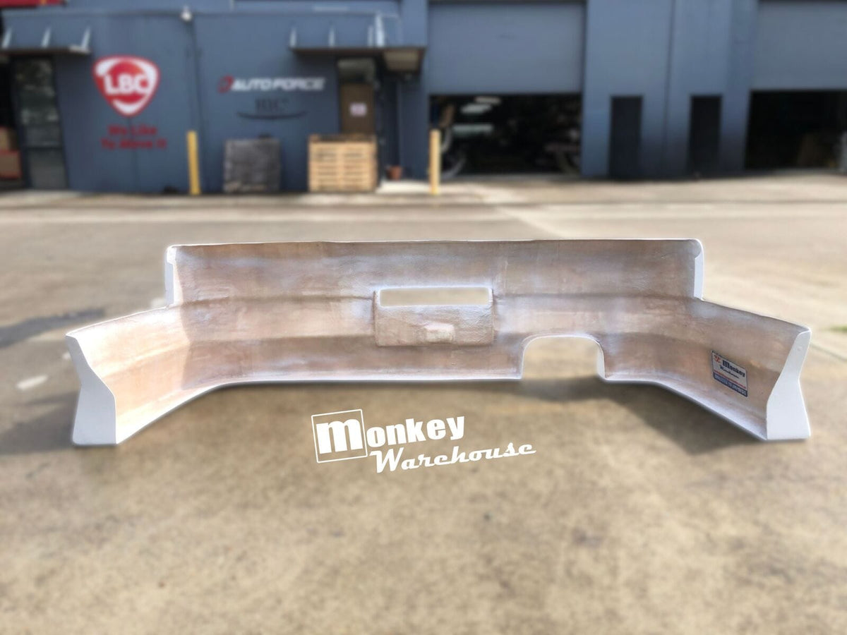 Installed View - Nissan Skyline R33 Coupe: M-Sport Style Rear Bumper