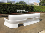 Installed View - Nissan Skyline R33 Coupe: M-Sport Style Rear Bumper