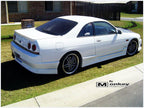 Installed View - Nissan Skyline R33 Coupe: M-Sport Style Side Skirts