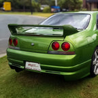 Installed View - Nissan Skyline R33 Coupe: Trial Style Rear Bumper