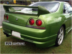 Installed View - Nissan Skyline R33 Coupe: Trial Style Rear Bumper