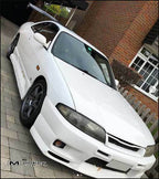 Installed View - Nissan Skyline R33: GTR Style Front Grille