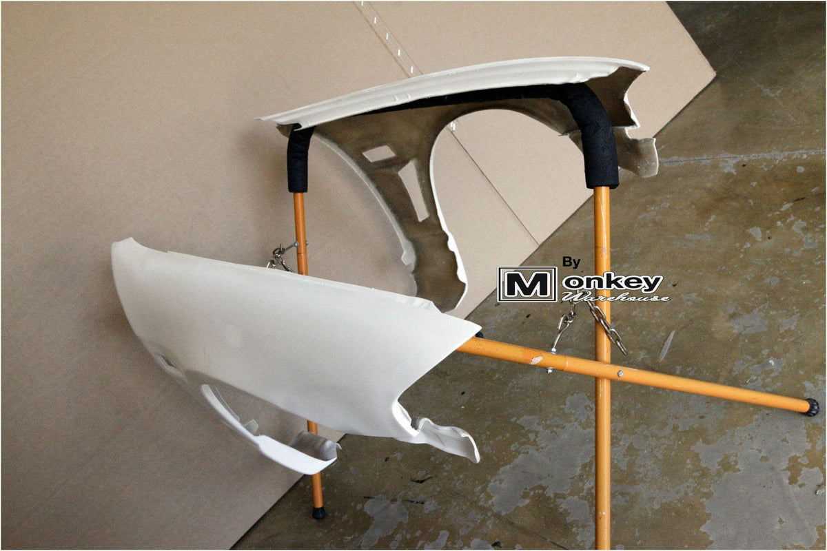 Installed View - Nissan Skyline R33 GTS/GTS-T: M-Sport Style +25Mm Front Guards