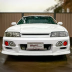 Installed View - Nissan Skyline R33 GTS GTS-T S2: Nismo Style Front Bumper Lip