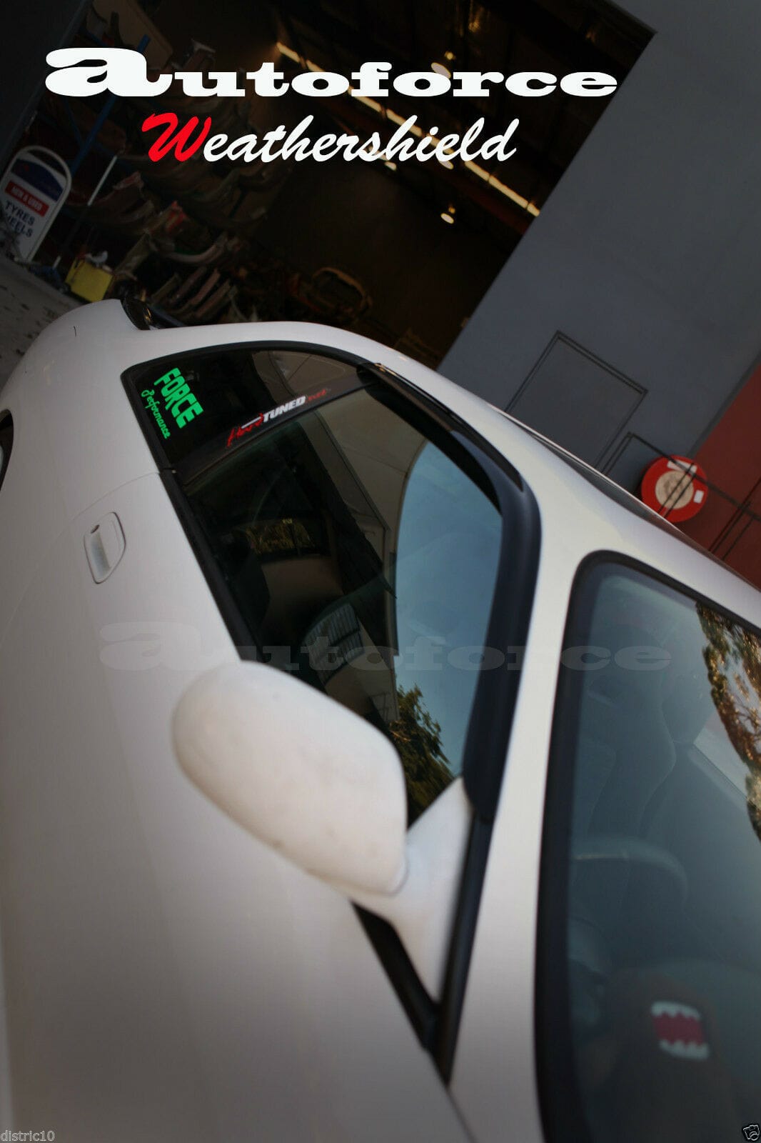 Installed View - Nissan Skyline R33 GTS-T: Premium Window Visors