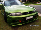 Installed View - Nissan Skyline R33 GTST S1: Nismo 400R Style Front Bumper