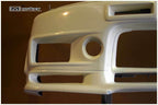 Installed View - Nissan Skyline R33 GTST S1: Nismo 400R Style Front Bumper