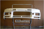 Installed View - Nissan Skyline R33 GTST S1: Nismo 400R Style Front Bumper