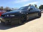 Installed View - Nissan Skyline R33/R34 Coupe: 4-Piece Wheel Flare Set