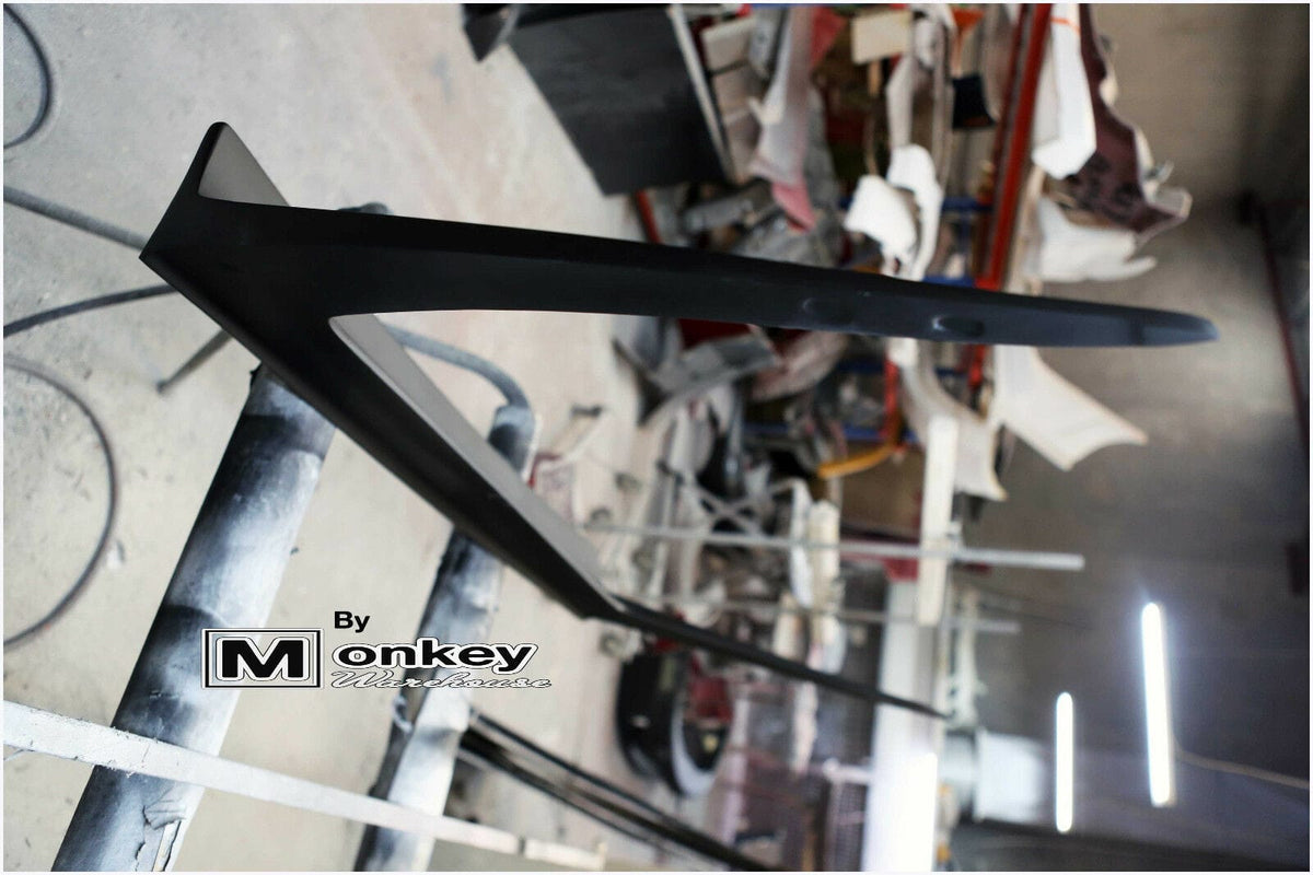 Installed View - Nissan Skyline R33: Rocket Bunny Style Rear Boot Drift Wing